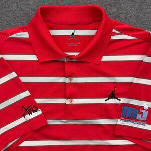 Michael Jordan Polo Mens Small Celebrity Invitation Golf Shirt Aria Las Vegas MJ